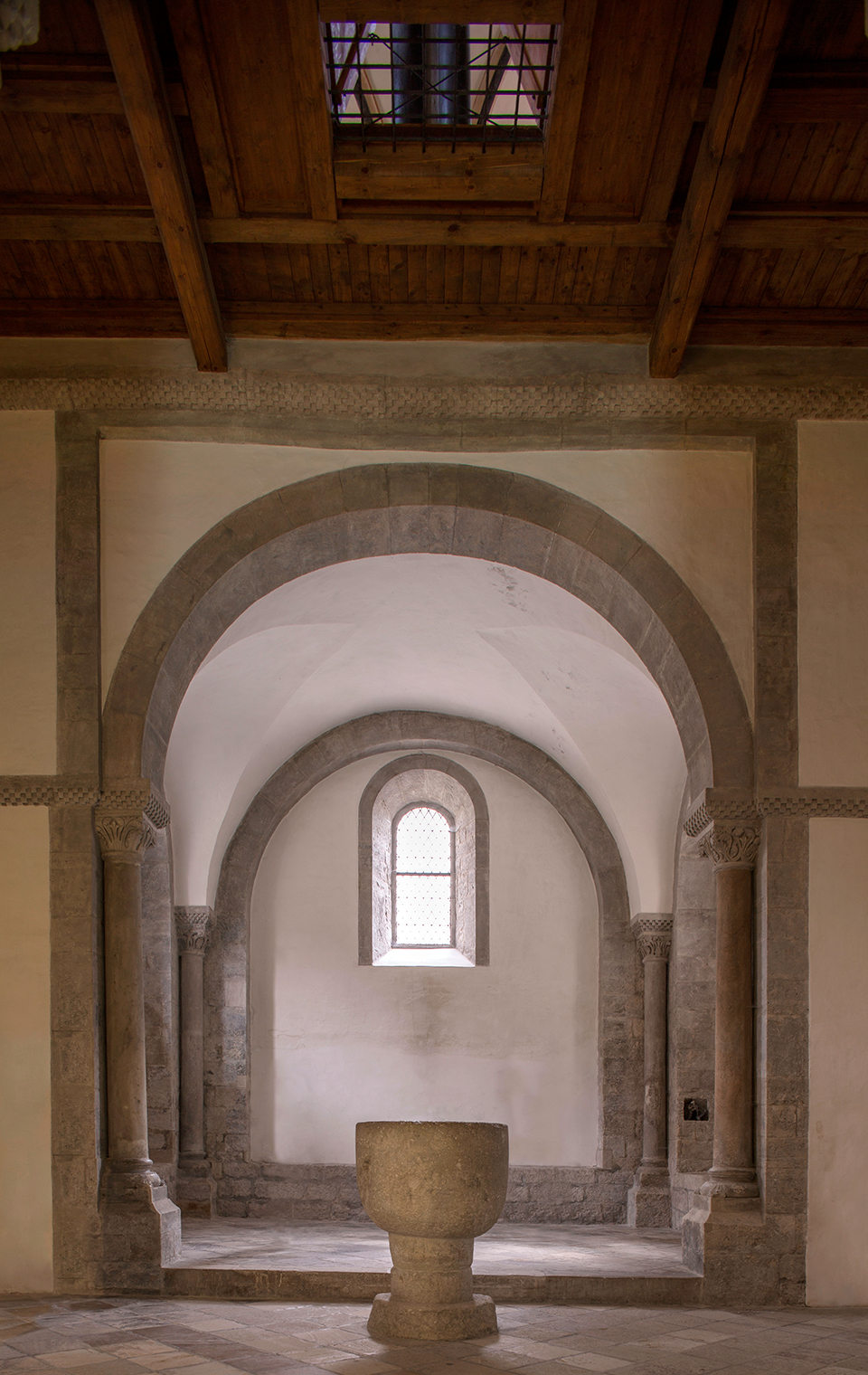 The lower chapel, where services were held for the castle’s commoners, Photo: Christoph Jann © Kulturstiftung Sachsen-Anhalt